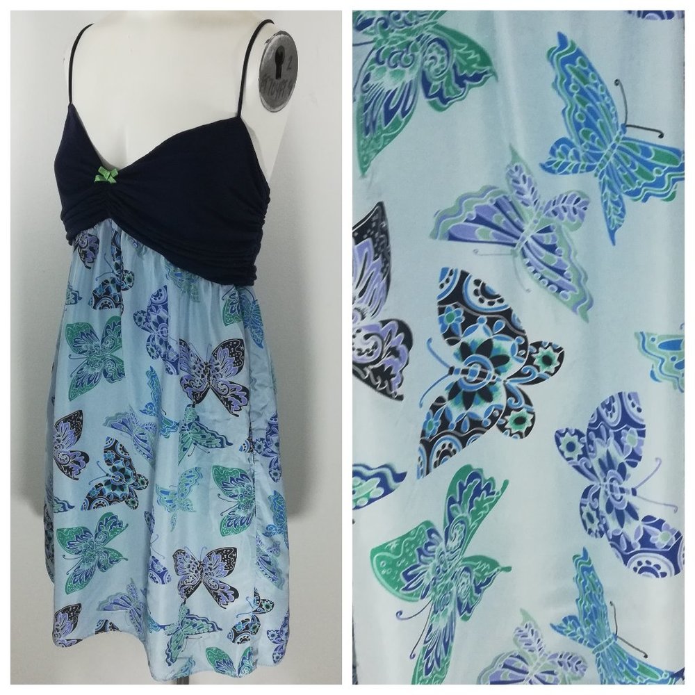 Anthropologie Silk Dress Size L